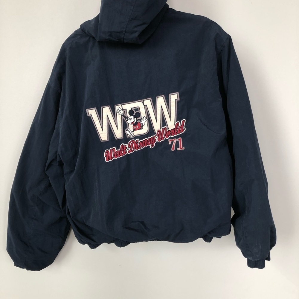 Vintage 1971 Walt Disney World Full Zip Nylon Jacket Size M